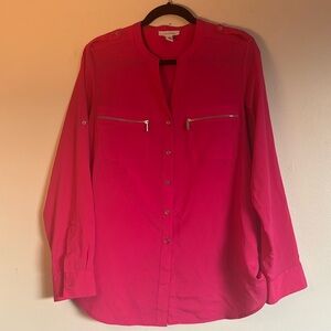 Calvin Klein button down top